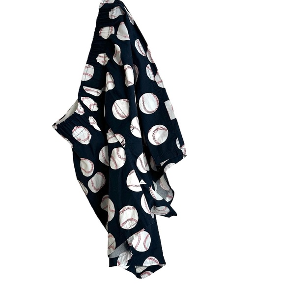 J. Crew Men’s baseball boxer shorts fly cotton woven elastic waist Small NWT - Picture 5 of 13